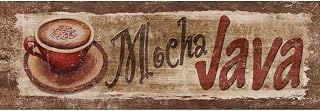 ArtDirect Mocha Java 14x5 UnFramed Art Print Poster Ready for Framing by Williams, Todd