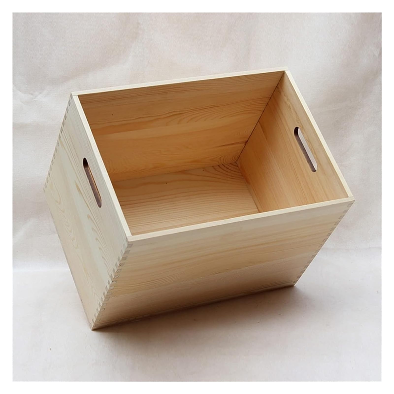 Scatola Portaoggetti In Legno Per Collezione Di Dischi In Vinile CD DVD Disco Di Gioco LP Scatola Di Immagazzinaggio Scatola Portaoggetti Da Scrivania Senza Copertina Per Riviste E Oggetti Vari