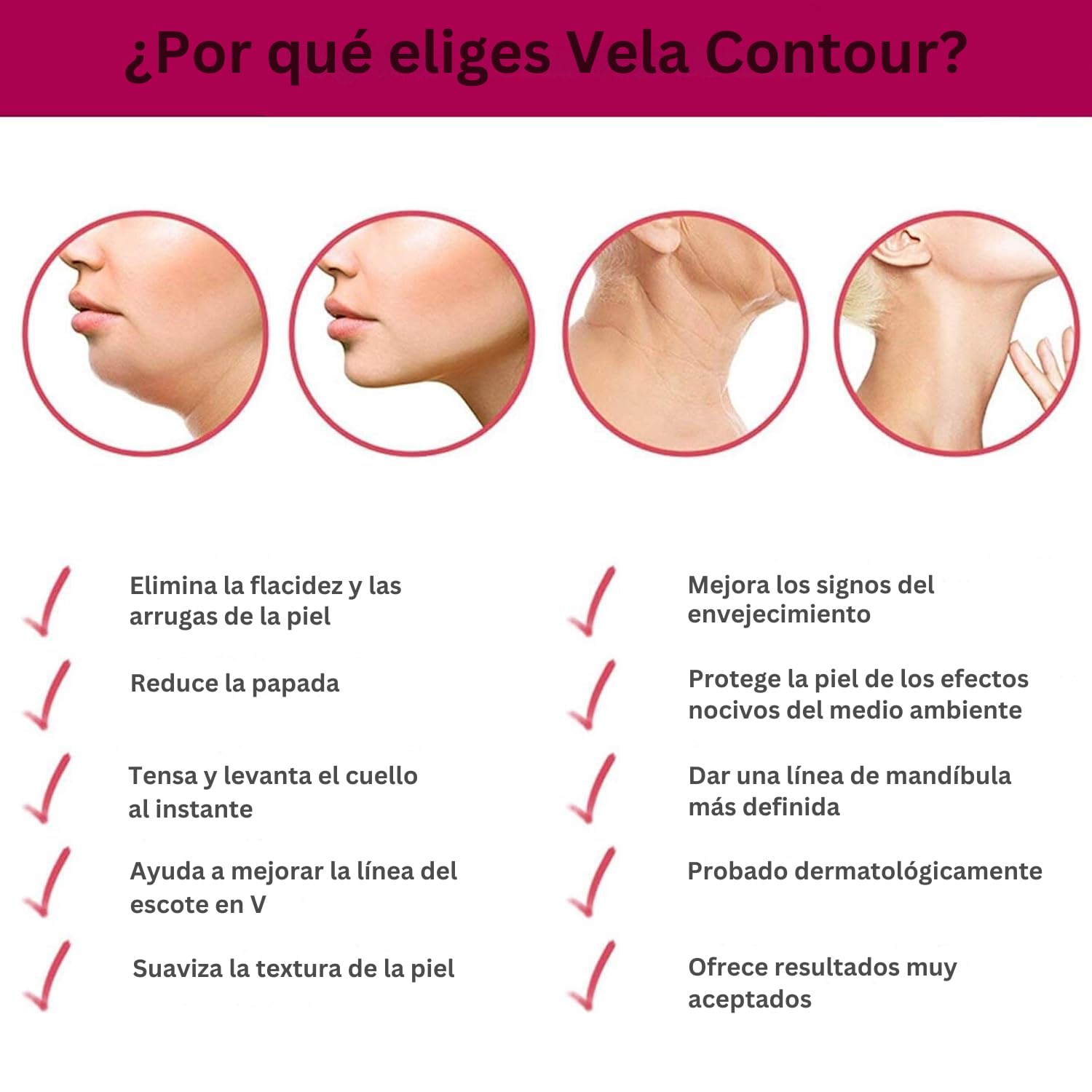 Suero Reafirmante para Cuello y Papada Anacis | Antiedad, Antiarrugas y Reductor de Papada | Sérum Cuello Firmeza Ideal Piel