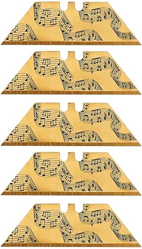 Vista 43 de NDZ Performance Repuesto de hoja de acero para cuchillo utilitario Berkling, hoja de afeitar personalizada, diseños grabados con láser de doble