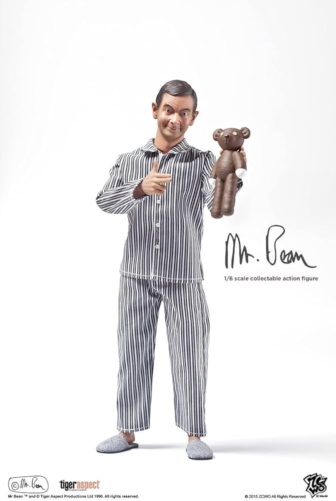 ミスタービーン DX 1/6スケールフィギュア　M-01 Amazon | ZC WORLD ミスター・ビーン デラックス バージョン 12
