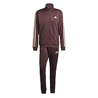 adidas Uomo 3 STRIPES FRENCH TERRY TRACKSUITS, aurora ruby