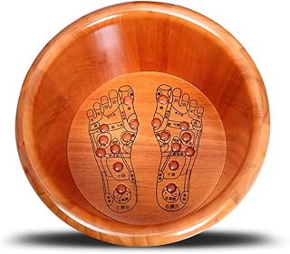 Balde de banho de pés de madeira, barris de carvalho de spa de pedicure, banheira de pés de madeira maciça, banheira de spa de pedicure, barris de pedicure de carvalho para massagem, barril de banho