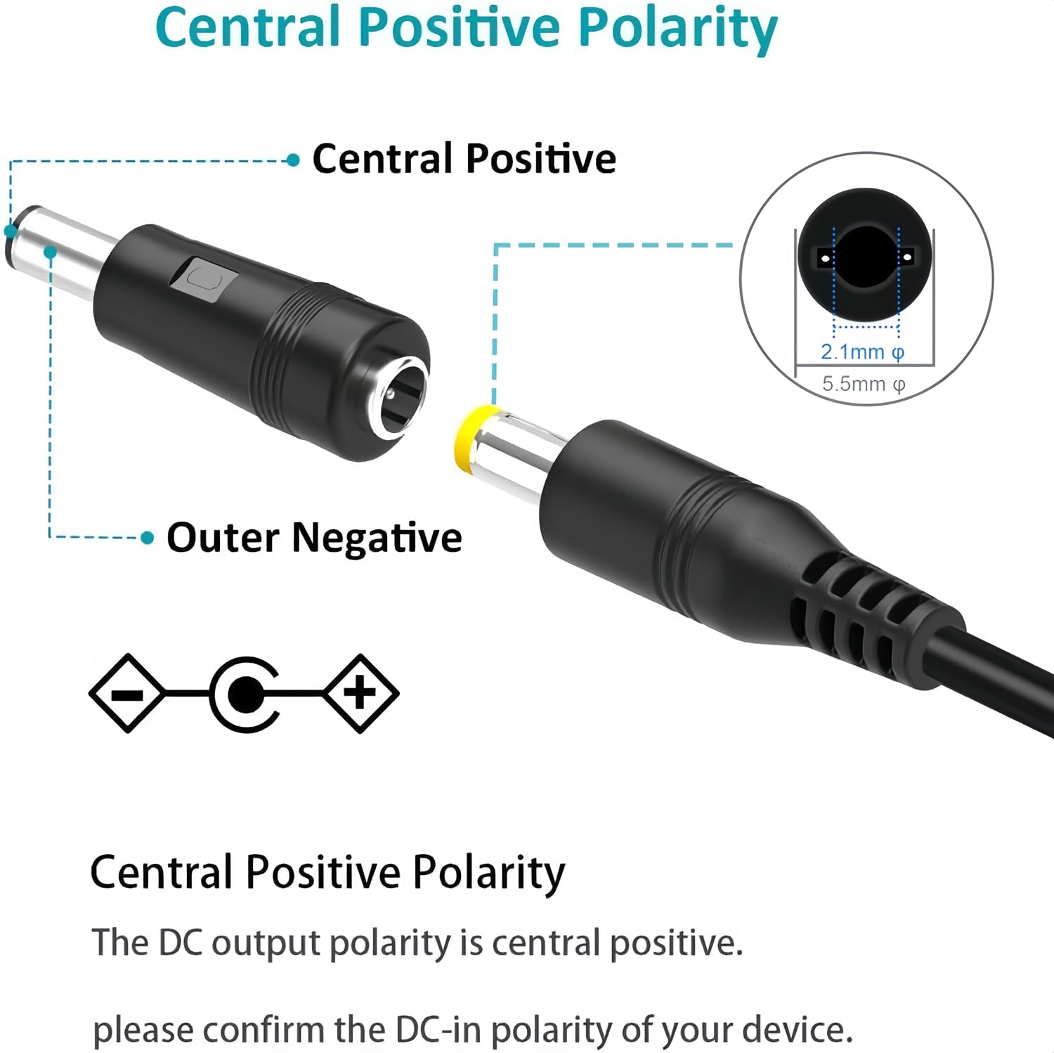 6V 1A zasilacz sieciowy Power Adapter, uniwersalny adapter sieciowy AC DC adapter do elektroniki domowej, transformator zasilacza falownika z 8 wtyczkami DC, uniwersalny zasilacz AC DC do