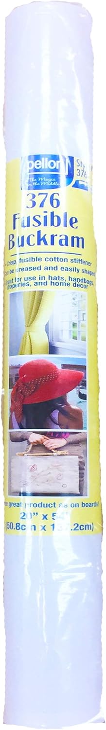 Pellon 376 Fusible Buckram Stabilizer 20x 54 Package