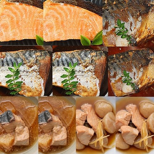 （10:00時点） 【お魚メイン 10食セット】 レトルト 惣菜 詰め合わせ 煮魚 焼き魚 和食 栄養バランス 備蓄 非常食 無添加 常温保存 [常温備食生活 うちのや]