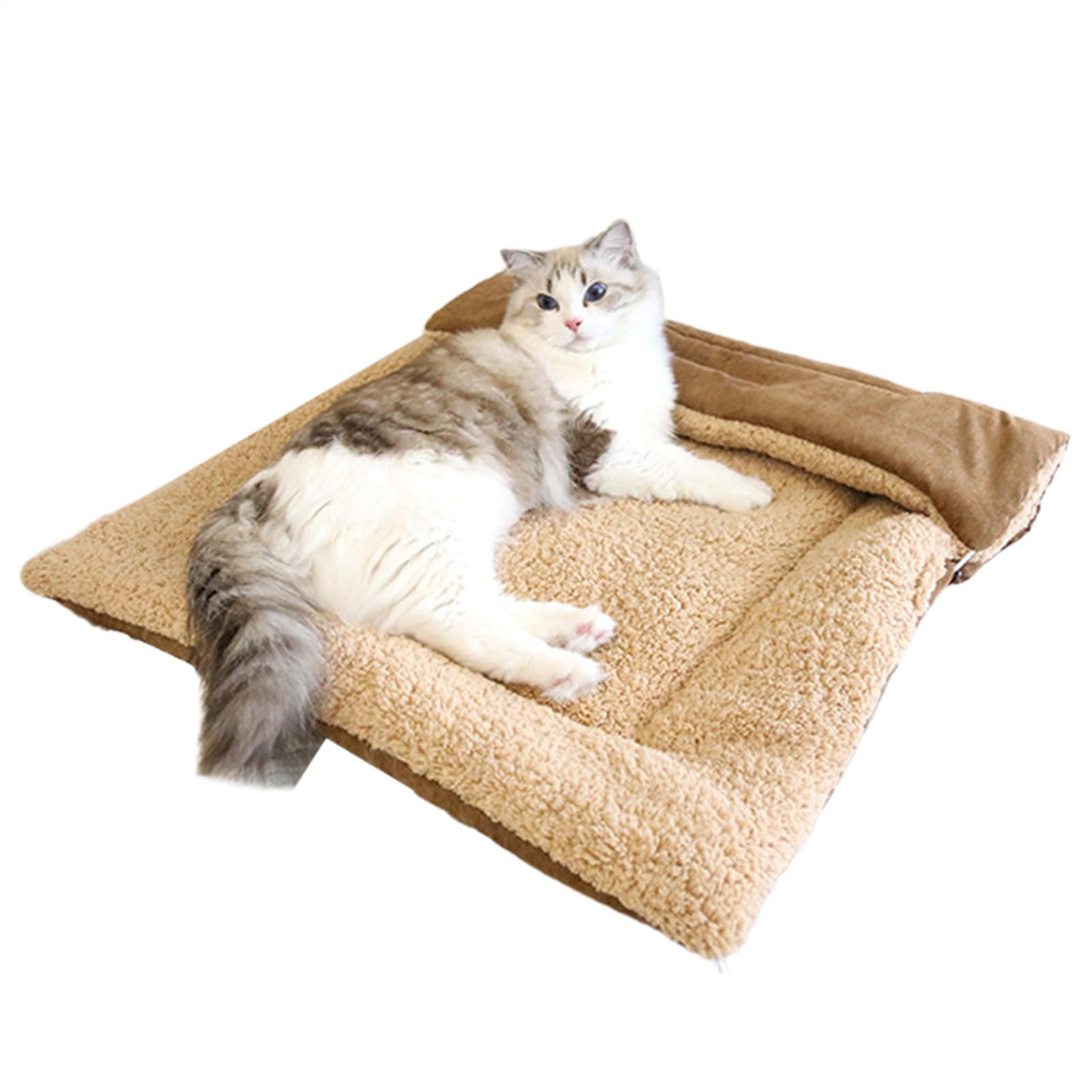 Tapis doux pour chat pliable toutes saisons maison et voyage