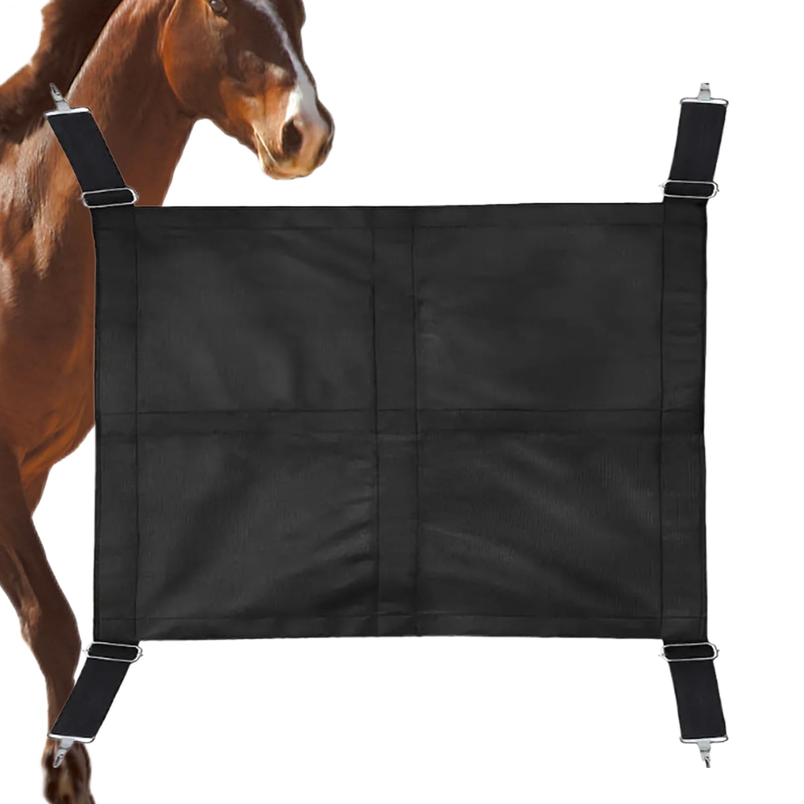 Puertas de boxeo ajustables para establo de caballos y protección de corral