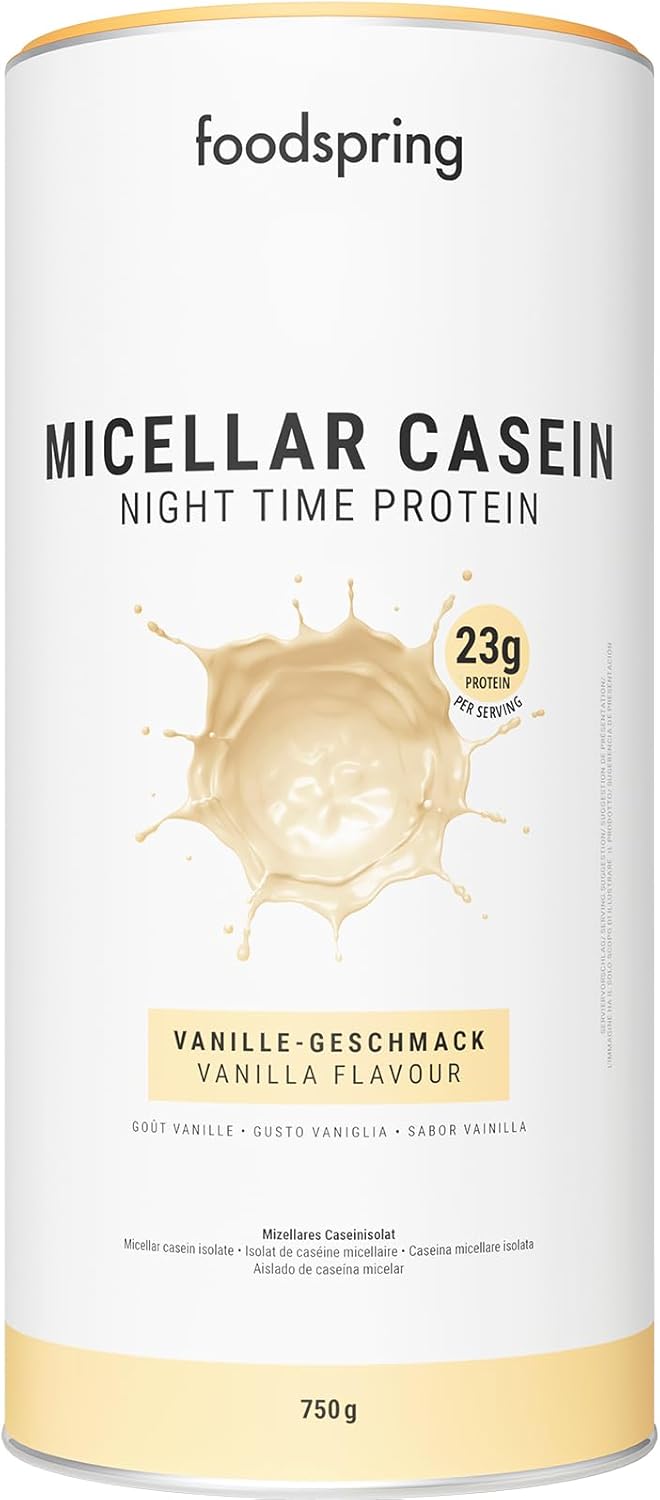 foodspring Caséine Micellaire en Poudre isolat d