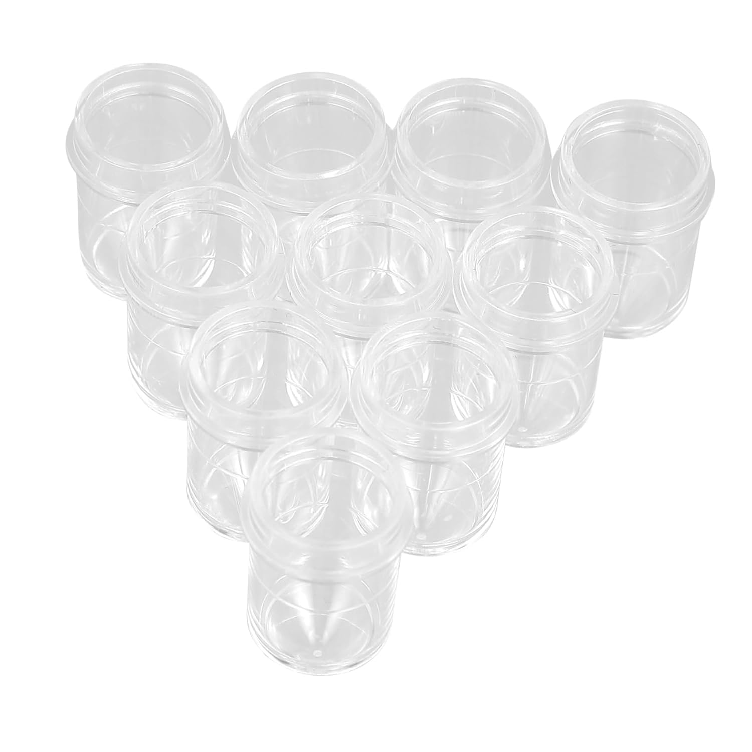 1000pcs Disposable Specimen Cups Sample Containers for Skincare Snack Cups Lids Plastic Containers