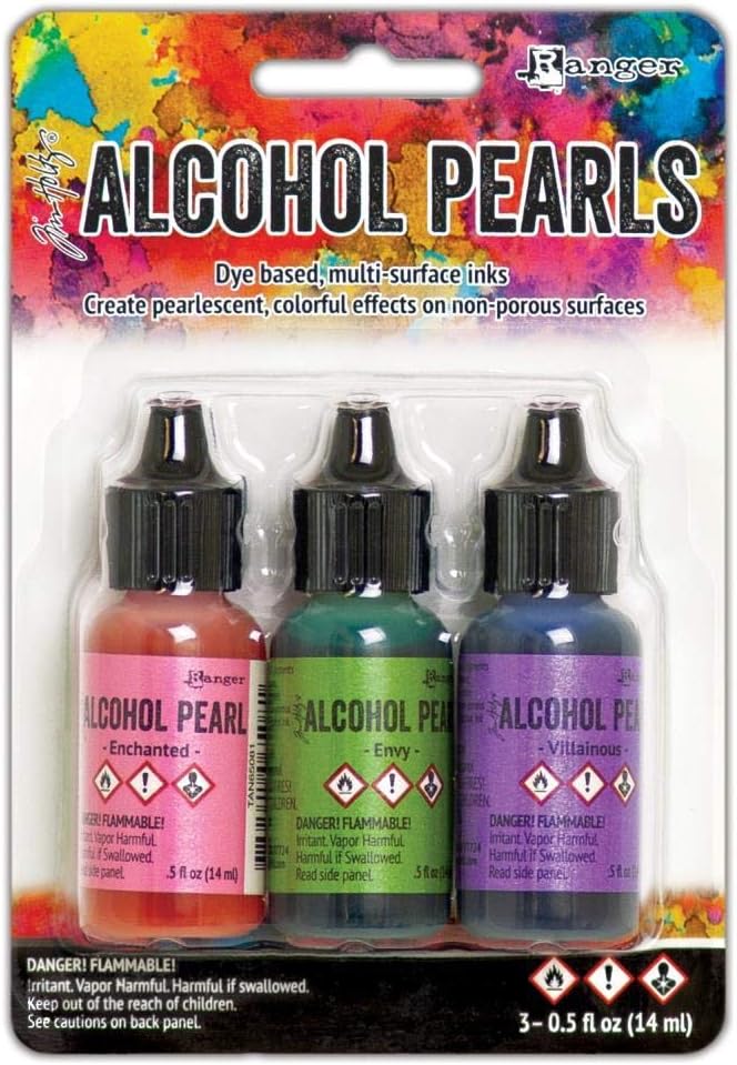Ranger TH Alc Ink Pearls Kit #3, 5.75 x 3.88 x 0.94