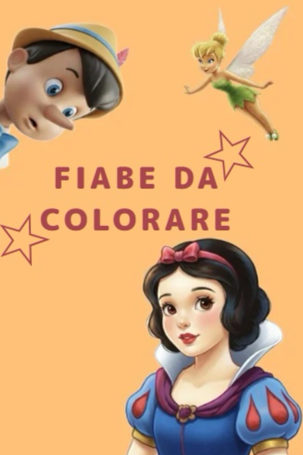 Fiabe da colorare (Libri da colorare per bambini)