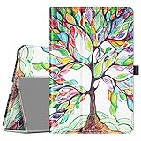 Fintie iPad 9.7 2018/2017, iPad Air 2, iPad Air Case - [Corner Protection] Premium Vegan Leather Folio Stand Cover, Auto Wake/Sleep for Apple iPad 6th / 5th Gen, iPad Air 1/2, Love Tree