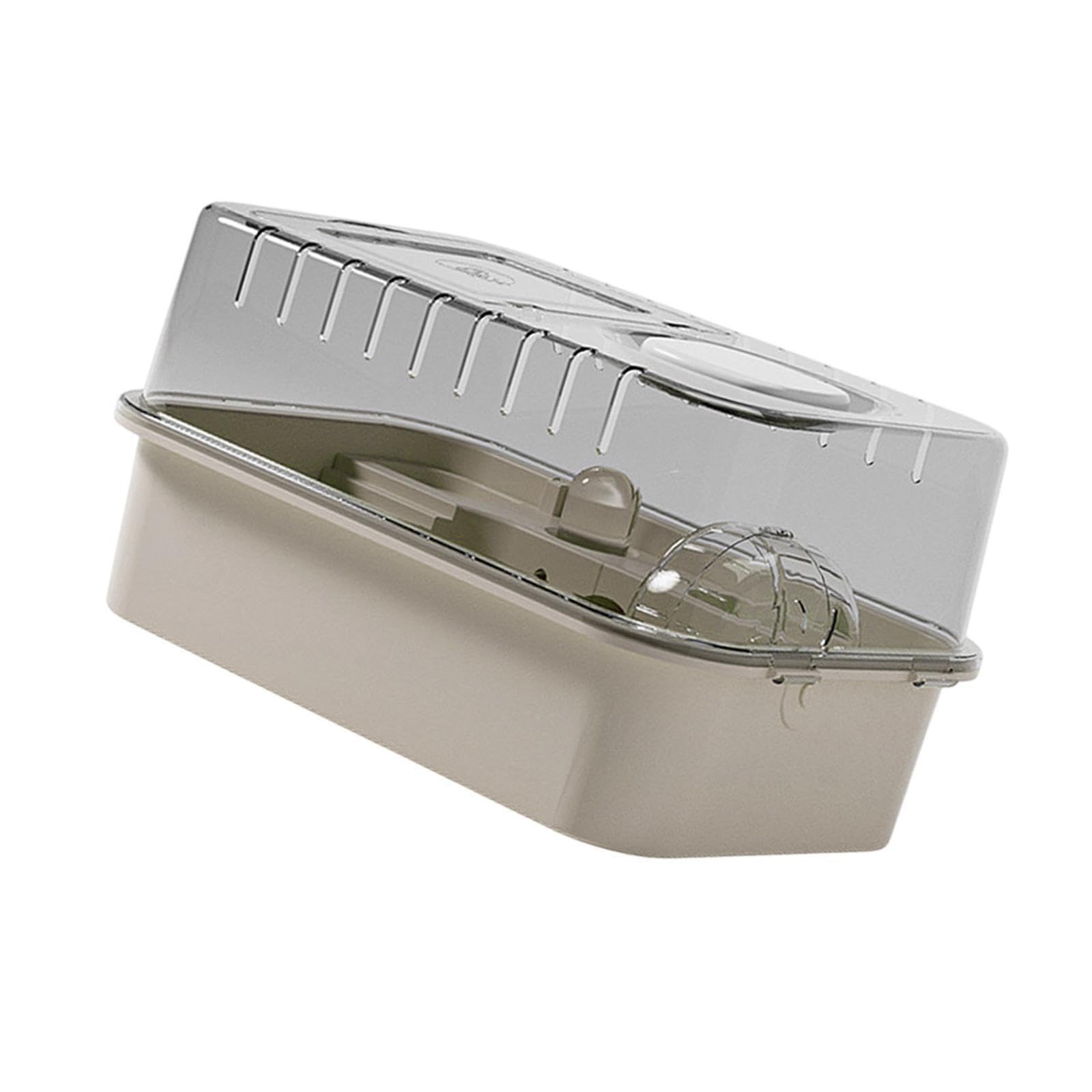 Cage à Hamster avec Ventilation, Toit ouvrant, Grande Taille, en Acrylique, pour Lapins, hérissons et Autres Animaux de Compagnie. Cage Portable en