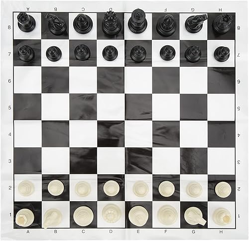 Miniatura 9 de ZJchao Piezas de ajedrez, plástico 32 piezas de ajedrez medievales, juego de ajedrez estándar internacional, juego de ajedrez juego de ajedrez