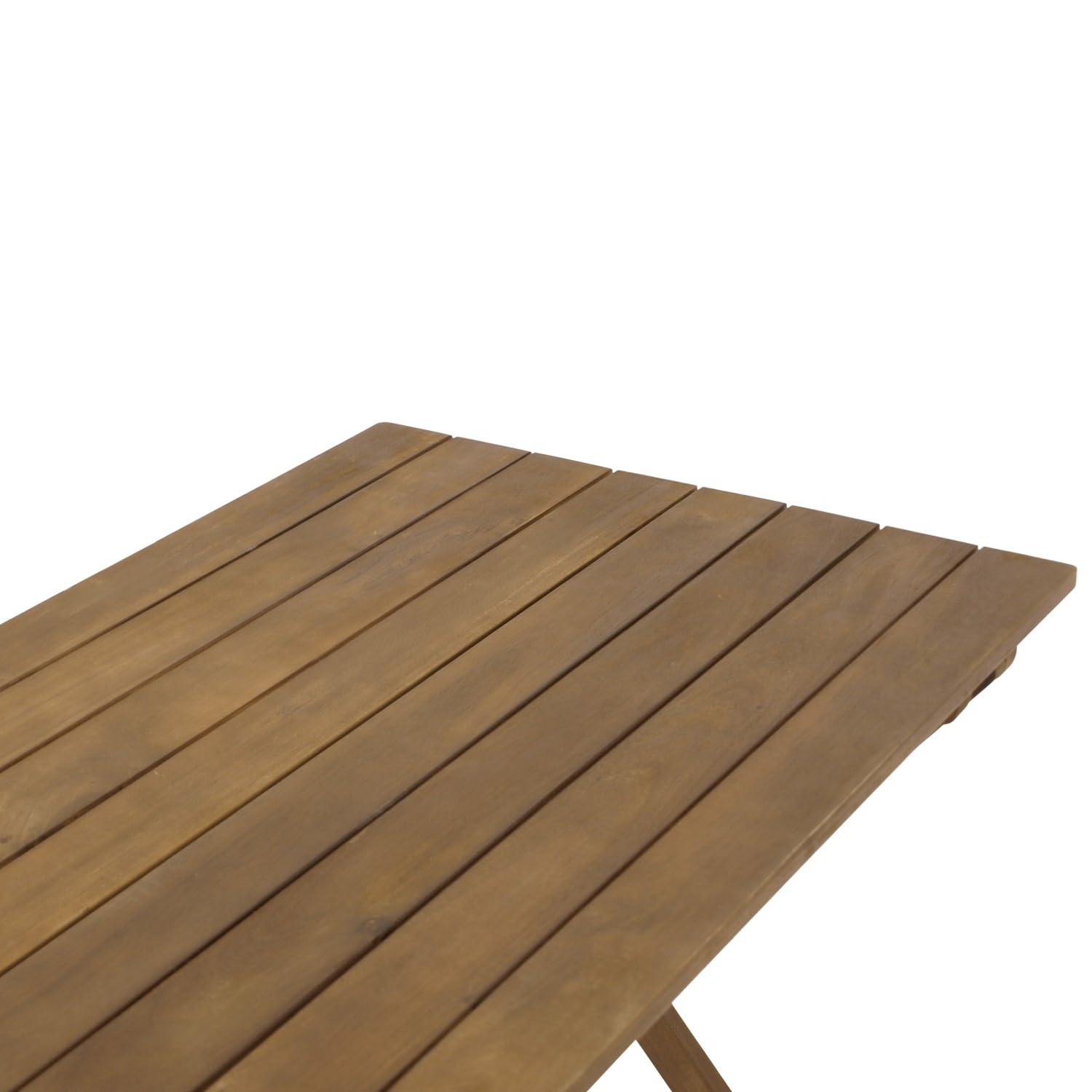 DEGAMO Klapptisch Gartentisch Bahia 90x60cm, Akazie braun geölt, Outdoor, FSC®-Zertifiziert