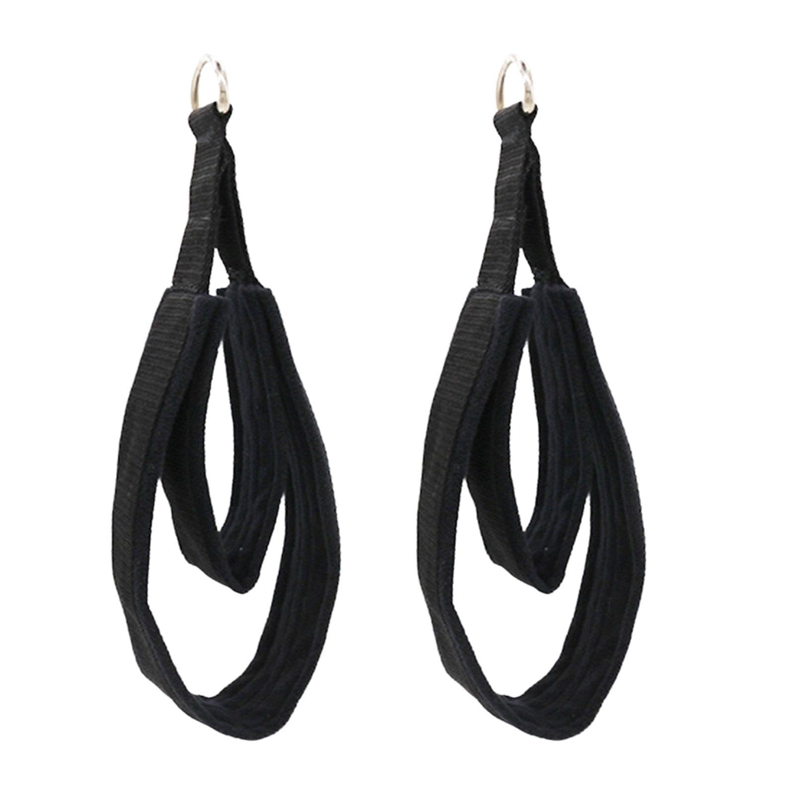 2 X Pilates Gurte, Langlebige Doppelschlaufen Pilates Gurte für Reformer D Ringe, Gurte für Fitness, Verbessern Die Flexibilität, Übungen