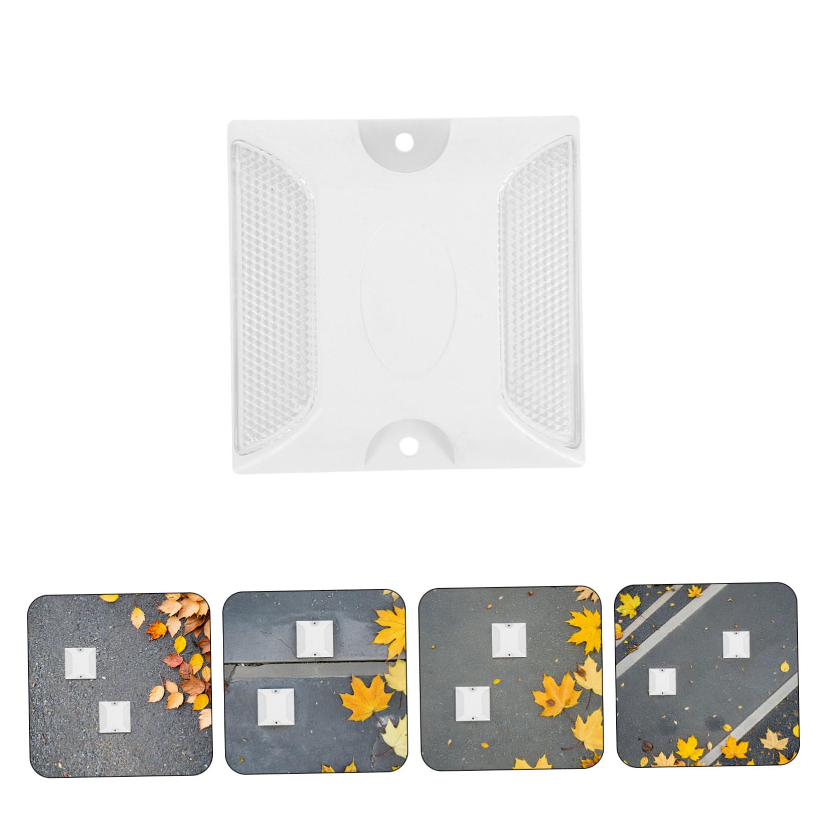 3 series Reflectores De Reflectores De Seguridad Para Pavimento Marcadores De Seguridad Marcadores De Cruce De Peatones 10 piezas x 3