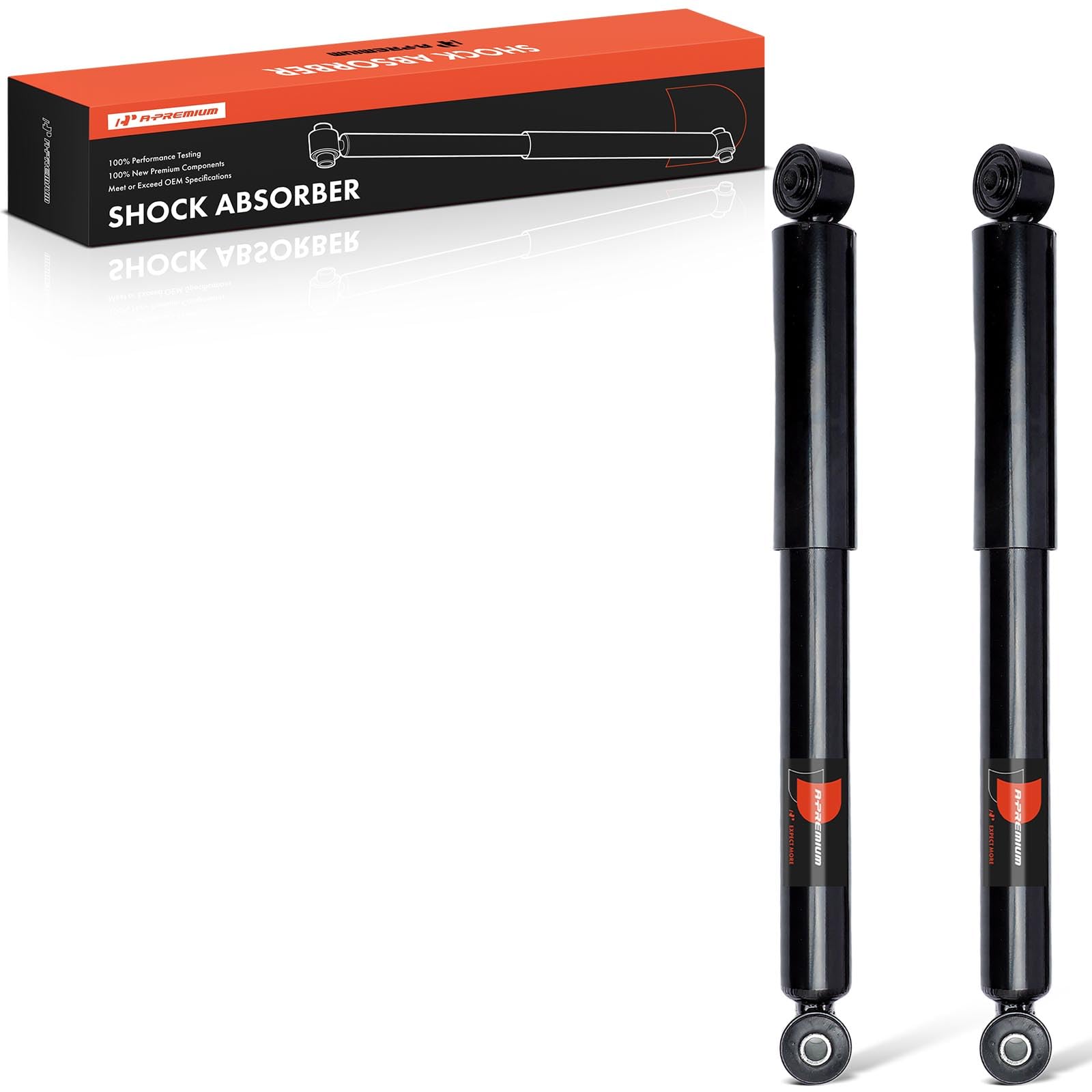 まいくページ Amazon.com: A-Premium Rear Shock Absorbers, Set of 2 - Compatible