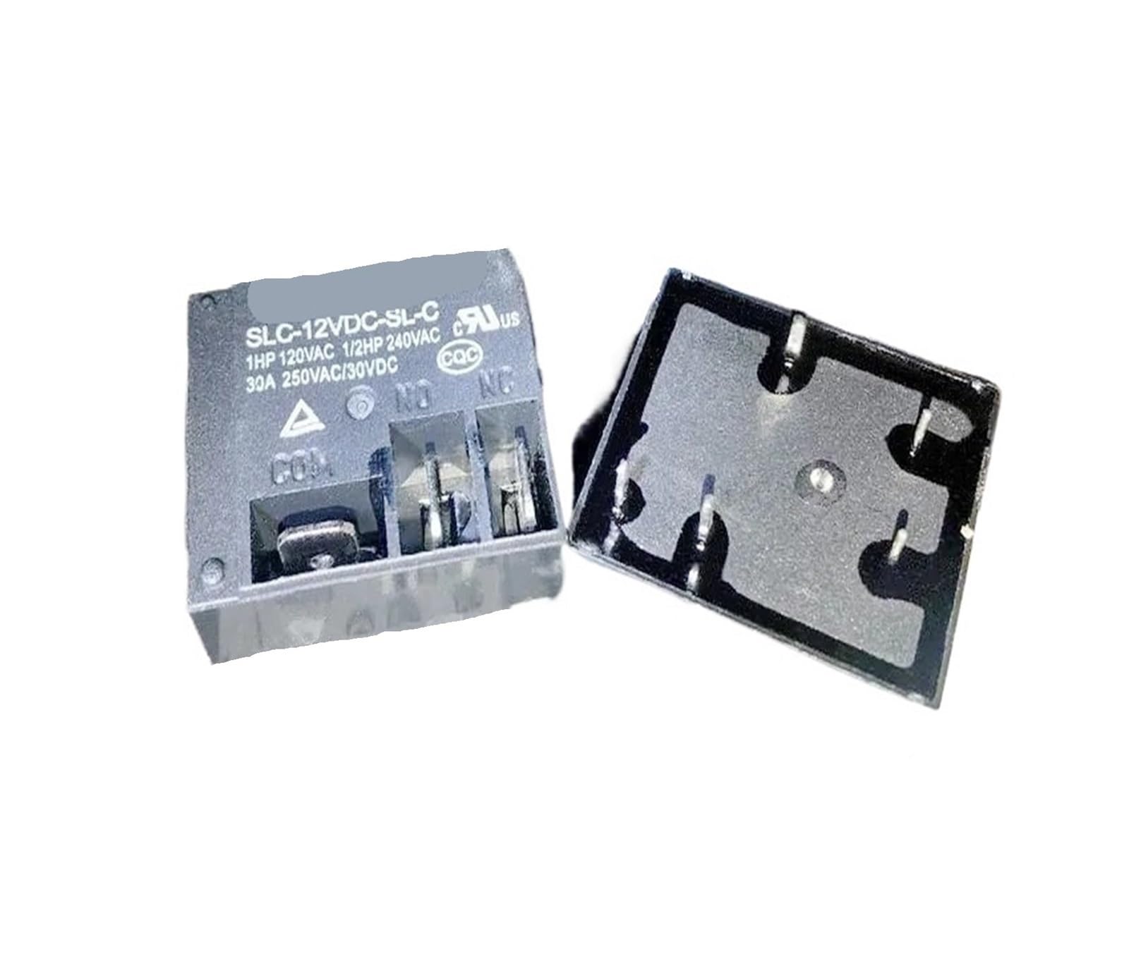Relais 5 broches SLC-12VDC-SL-C 30A pour circuit imprimé - 3