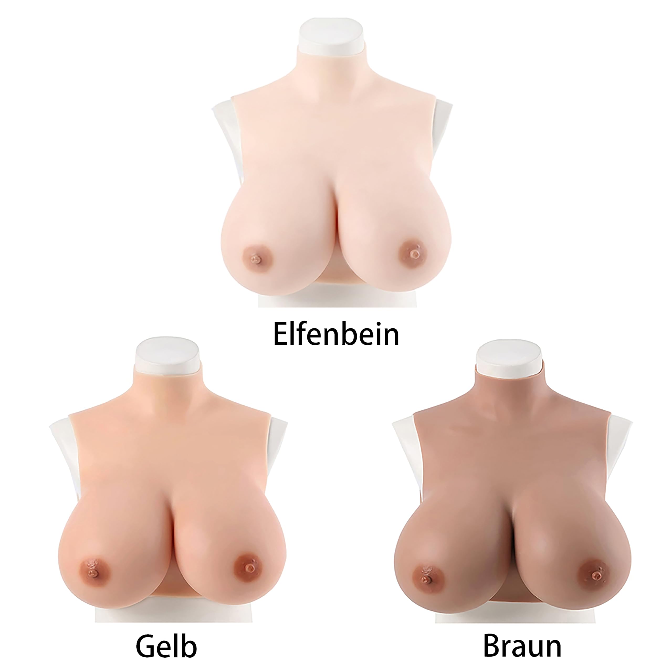 Seins en silicone Seins en silicone Crossdresser Faux seins Seins artificiels Coupe B-H Cosplay
