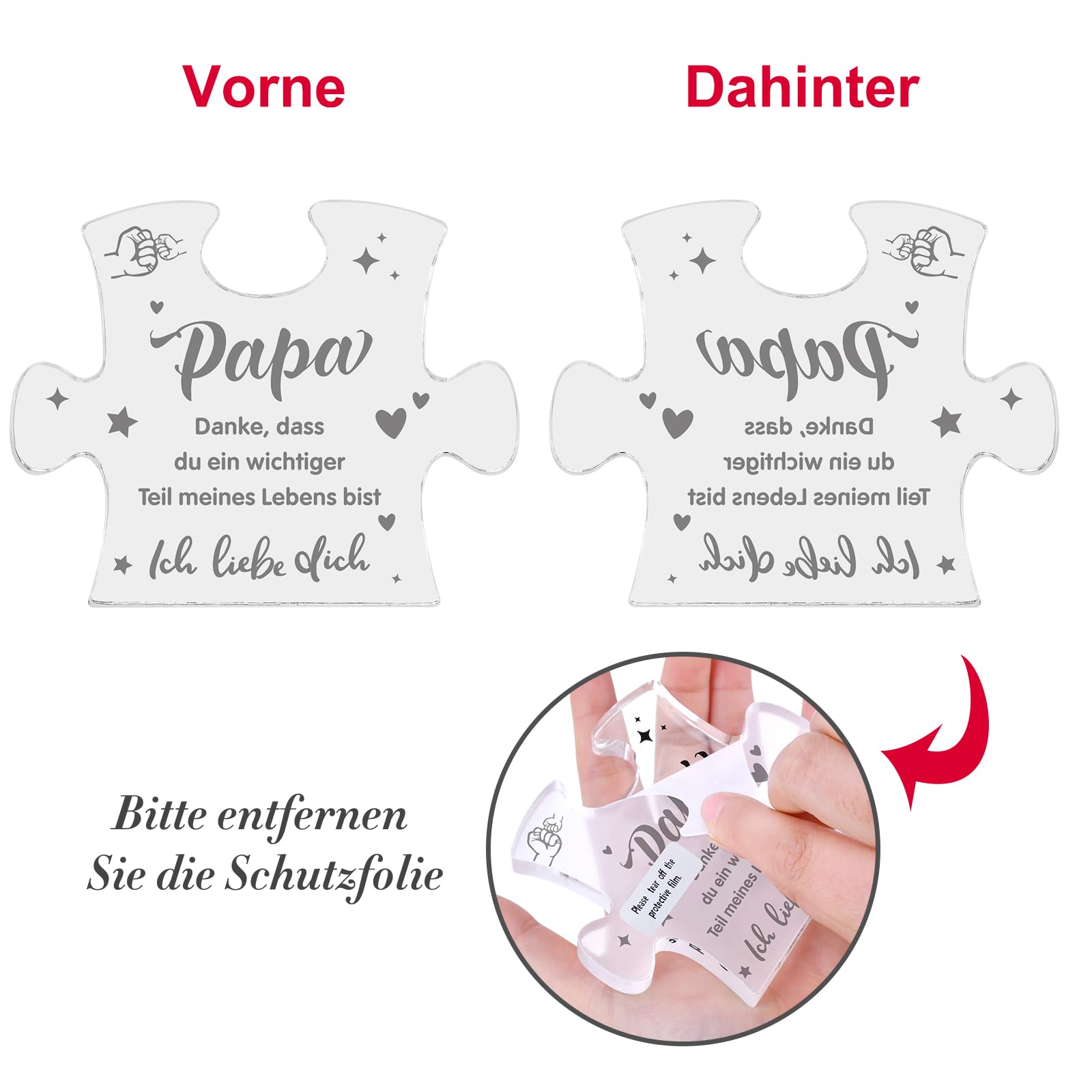 Lustige Vaterkarte – „I Got You One Anyway“ Mit Aufklebern | Geschenk Für Papa, Vatertag, Geburtstag