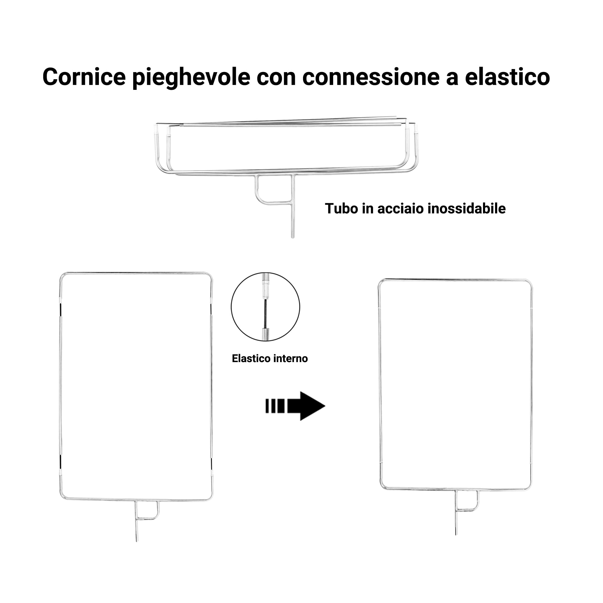 Kit di bandierine riflettori per fotografia, 75 x 90 cm, diffusore 4 in 1 oro/argento/nero/bianco e diffusore traslucido, telaio pieghevole in acciaio inossidabile