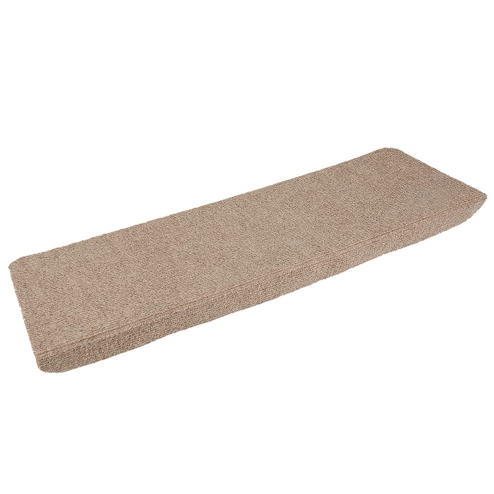 HUOLE 15 gradini per Scale con Coperchio, Tappetino per Scale, Protezione per Interni, Tappetino Antiscivolo e Autoadesivo, per Scale in Legno