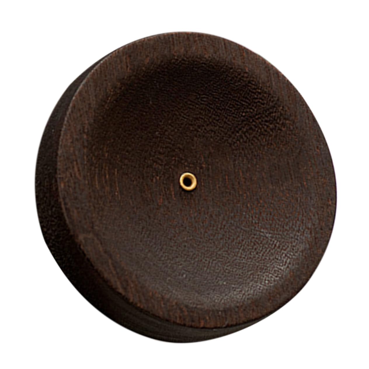 PRETYZOOM 4 Stück Räucherstäbchen Diffusor Wärmer Holzkohlebrenner Weihrauch Streichhölzer Handhaben Im Freien Runden Duftend Deckel Schlag Weihrauchhalter Stöcke Hölzern Dark Brown