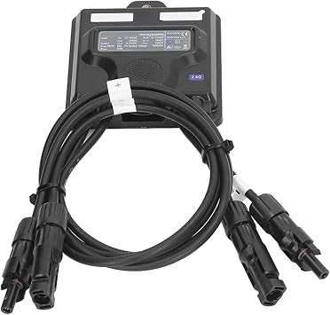 Solar Optimizer MPPT for PV Systems 650W with Overload Compatible with 12V 60V Panels Enhances Energy Harvest and Panel Monitoring