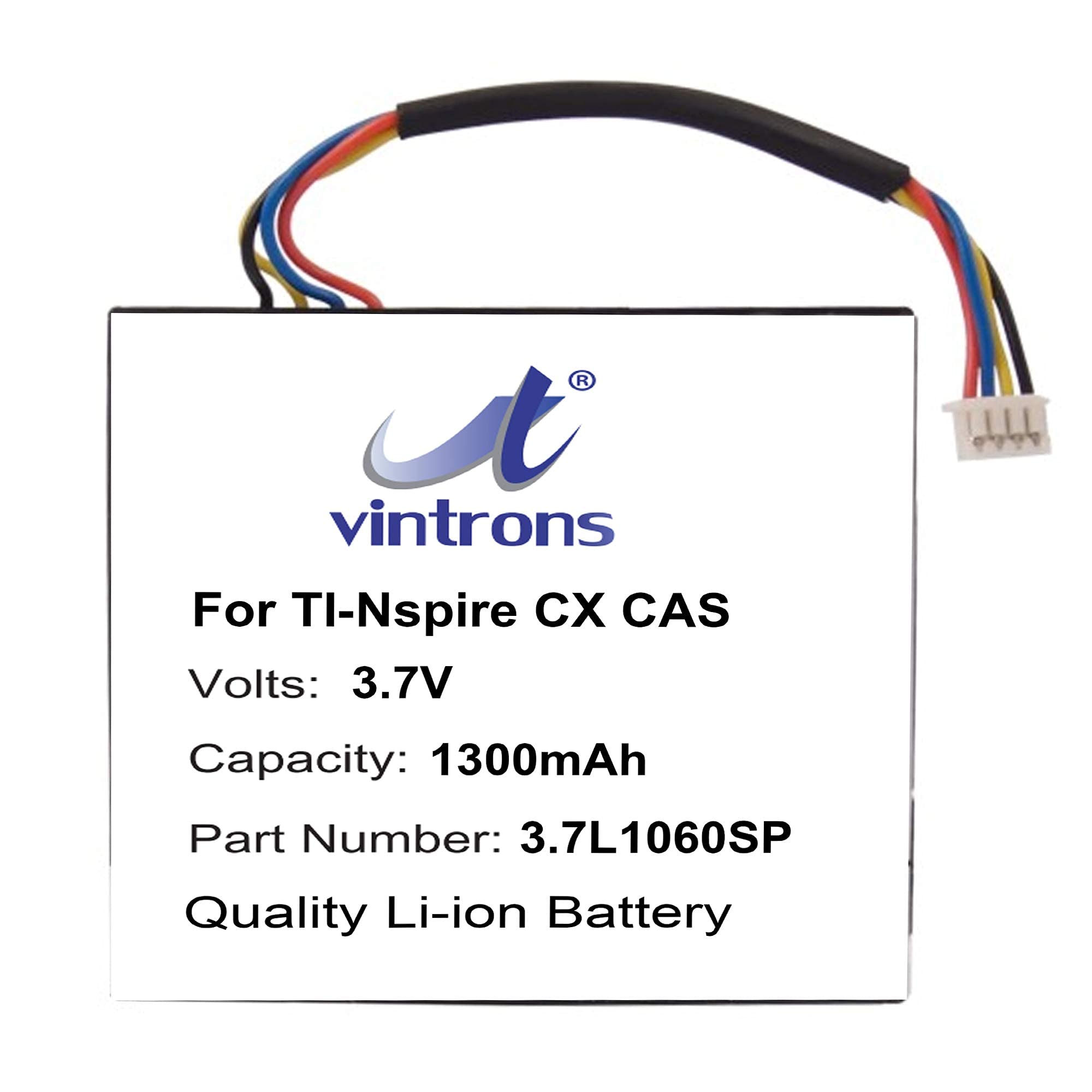 VI VINTRONS Battery for Texas Instruments TI-84 C Silver, TI-84 Plus C Silver Edition, TI-Nspire CAS Touchpad, TI-Nspire CX,