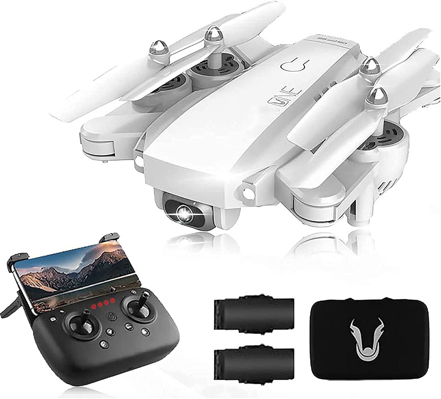 Camera Drone with 4K HD Camera 5G WiFi 1.5km Live Transmission and GPS, Remote Controlled RC Quadcopter with 120° Wide Angle Camera, Cell Phone Control, Follow Me to Pr
