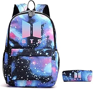 Kpop Fashion BTS Jimin SUGE JIN JHOPE TAEHYUNG V Jungkook Colleage Book Bag Stardust Backpack BTS Merchandise
