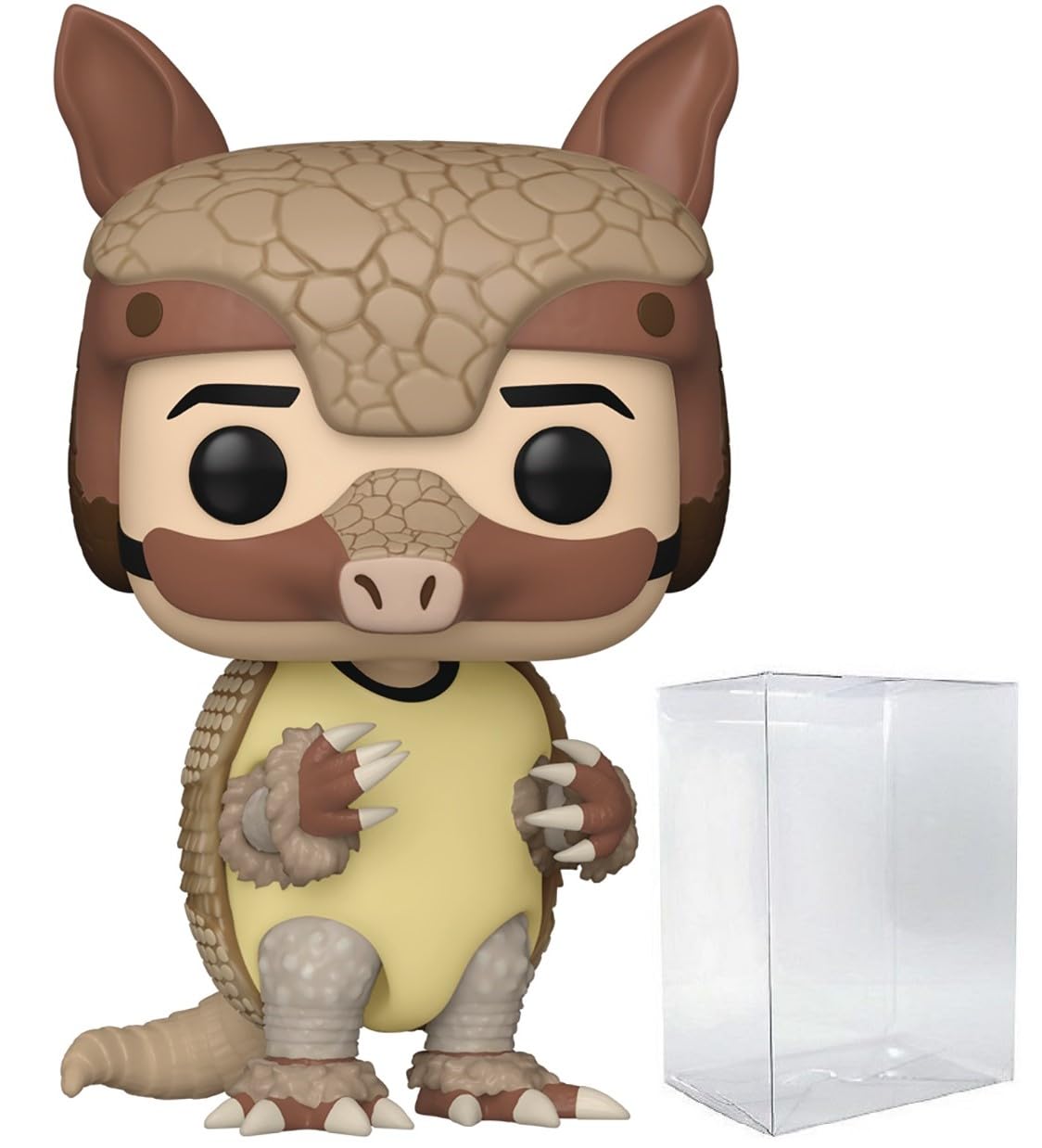 POP TV: Friends - Ross Geller (disfraz de armadillo) Funko Figura de vinilo (incluye funda protectora de caja compatible), multicolor, 3.75 pulgadas