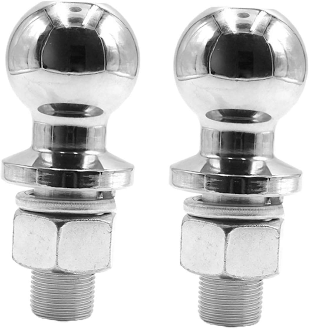 2pcs Trailer Tow Replacement for Heavy-Duty Towing Hitch Solid Construction for Boat Trailers and Equipment Screw Capacity
