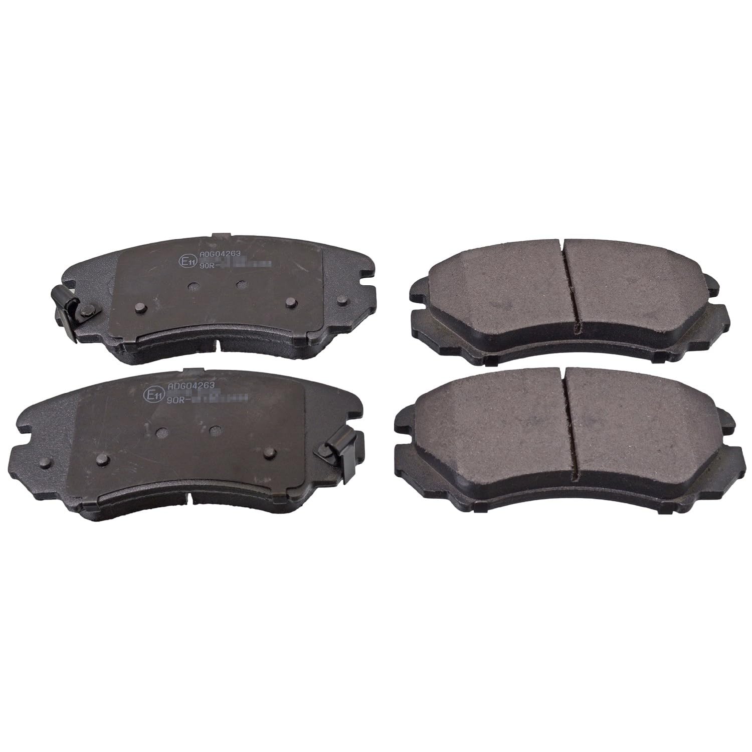 Brake Pads Set fits HYUNDAI COUPE GK Front 1.6 2.0 2.7 01 to 09 Blue Print New