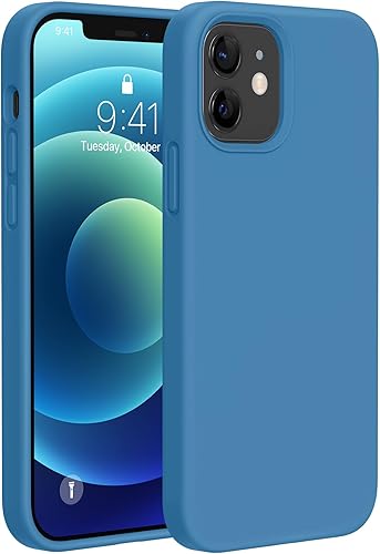Miniatura 130 de Miracase - Funda diseñada para iPhone 11 con protector de pantalla, funda de goma de silicona líquida, protección total contra caídas y a prueba
