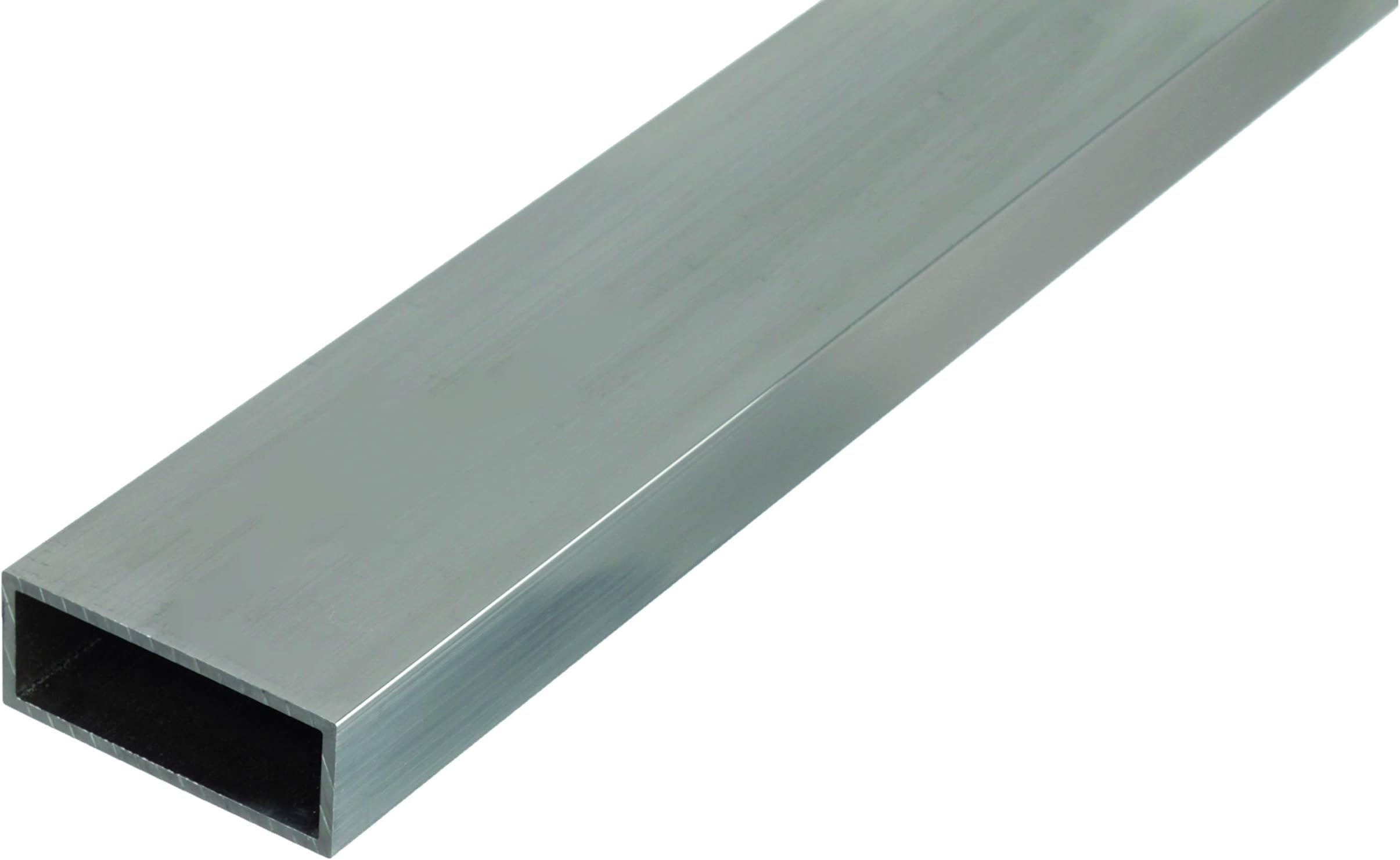 ALBERTS Aluminium Rectangular Tube, 472979, 1000mm x 50mm x 20mm, Silver, 1pc