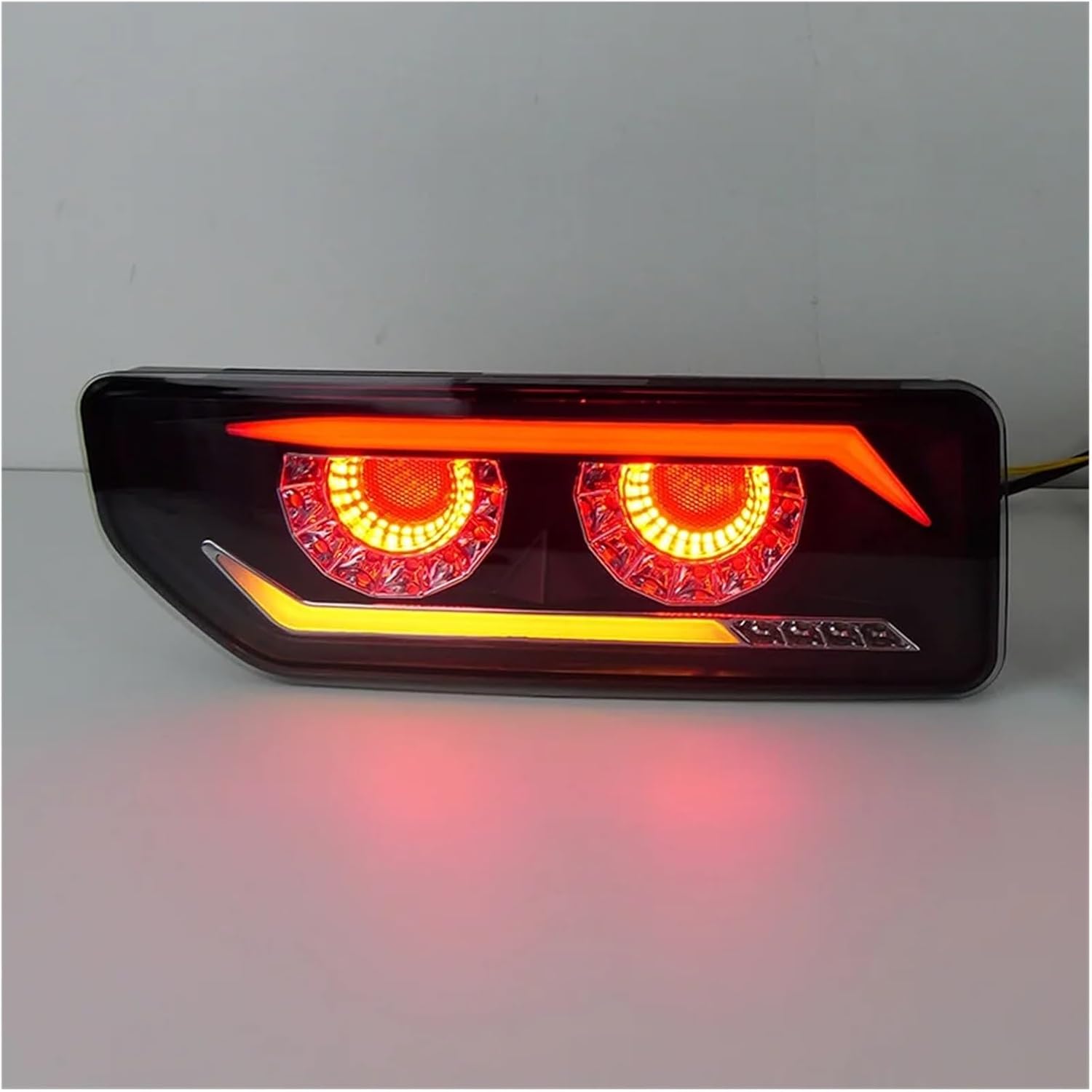 Automobile Tail Light Assembly Car Modification Accessories Driving Brake Turn Lamp Fit For Suzuki Jimny 2019-2025(A-Sliver Smoked)