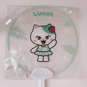 Amazon.co.jp: NiziU マユカ NIZOO ルキャ クリアうちわ ミニ