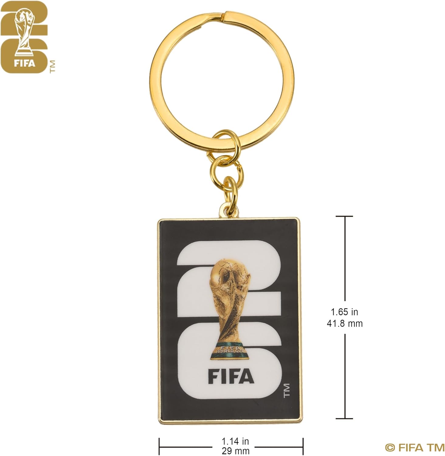 Official FIFA World Cup 2026 Edition Emblem Key Chains - Image 2