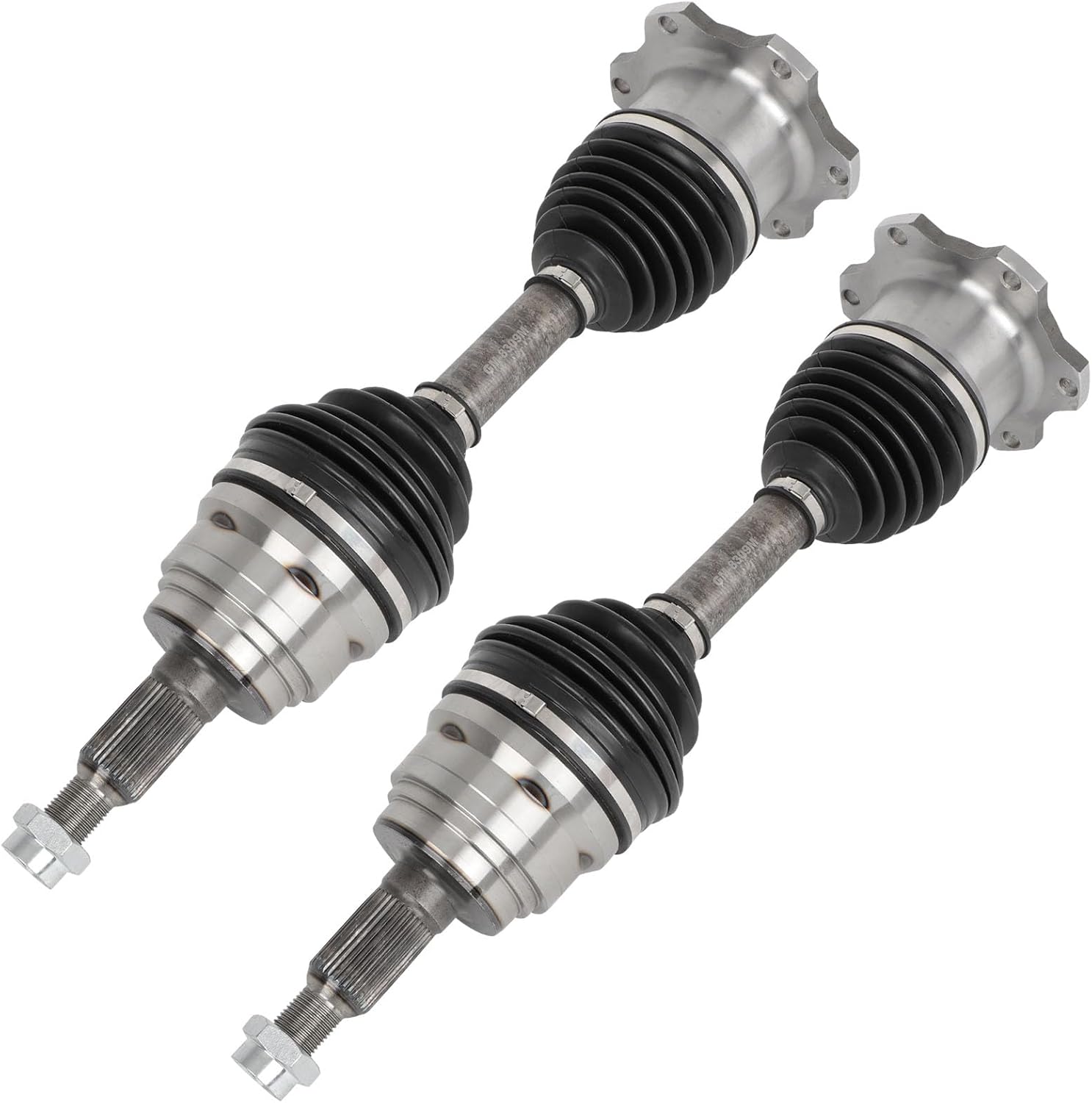 cciyu 66-1325 Front Left & Right CV Axle Shaft Assembly For Chevrolet 1500/2500/3500 HD 1999-2013 For GMC 1999-2013 For Hummer 2003-2009 4WD