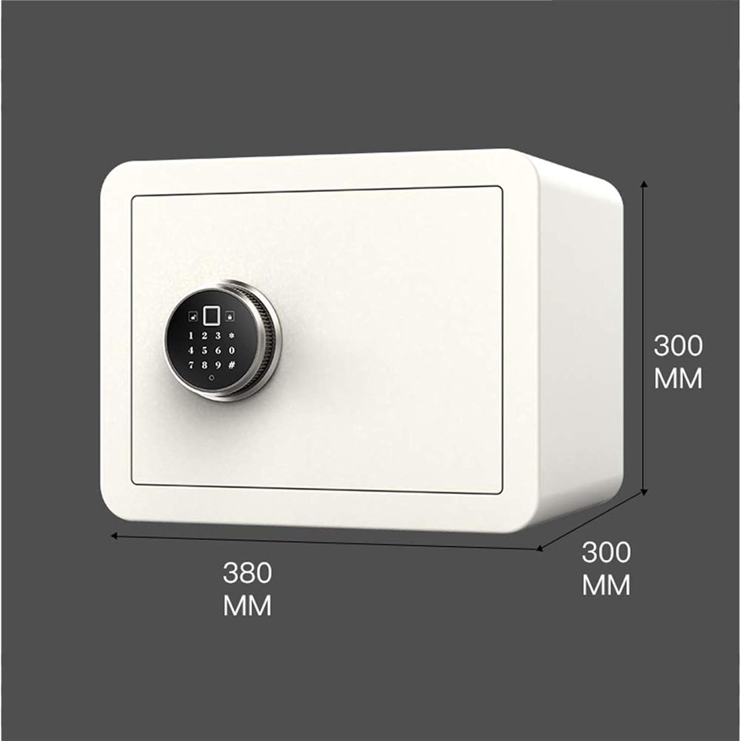 Cabinet Electronic Home Household Small Fingerprint Office All Steel Intelligent Anti-Theft Deposit Box Wall Safes Safe