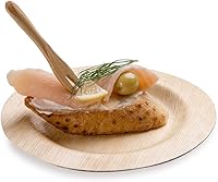 Vista 5 de Restaurantware Tenedores desechables de bambú de 3.5 pulgadas, 100 tenedores de bambú negro, tenedores de bambú sostenibles y duraderos para picnic