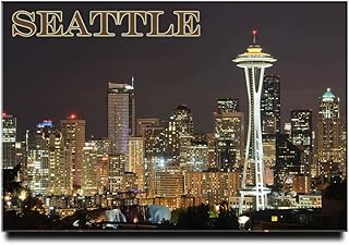 Seattle Fridge Magnet Washington Travel Souvenir