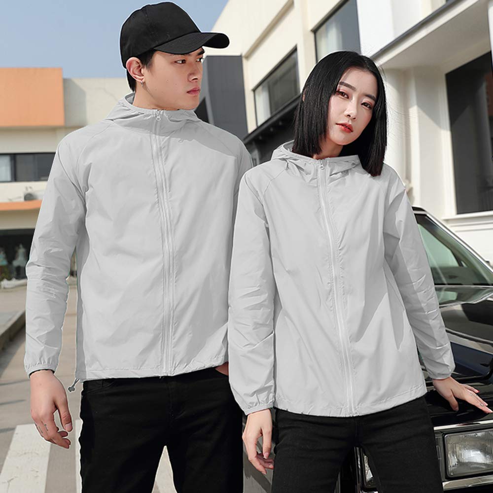 3nh Women Summer Coat Windproof Quick Dry Couple Beach Breathable Sunscreen Ultra Thin Hooded Shirts