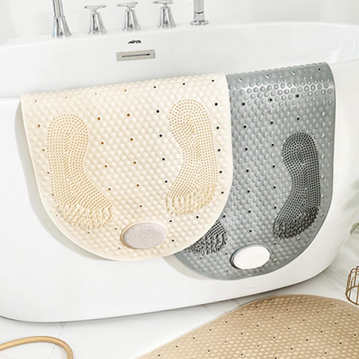 Tappetino Massaggiante Doccia Antiscivolo in Pvc 105 Ventose