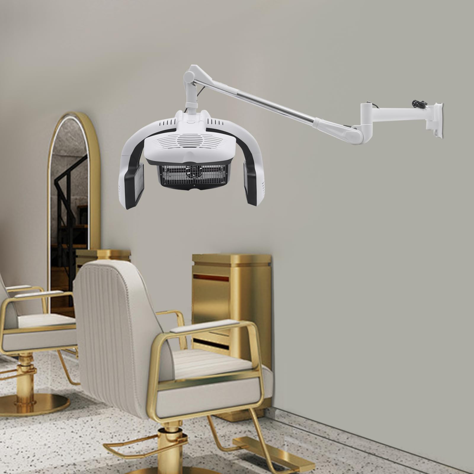 Nano Silver High Performance Hair Dryer (2000 Watts) by Conair SALON PROGRAM HAIR DRYER ホワイト