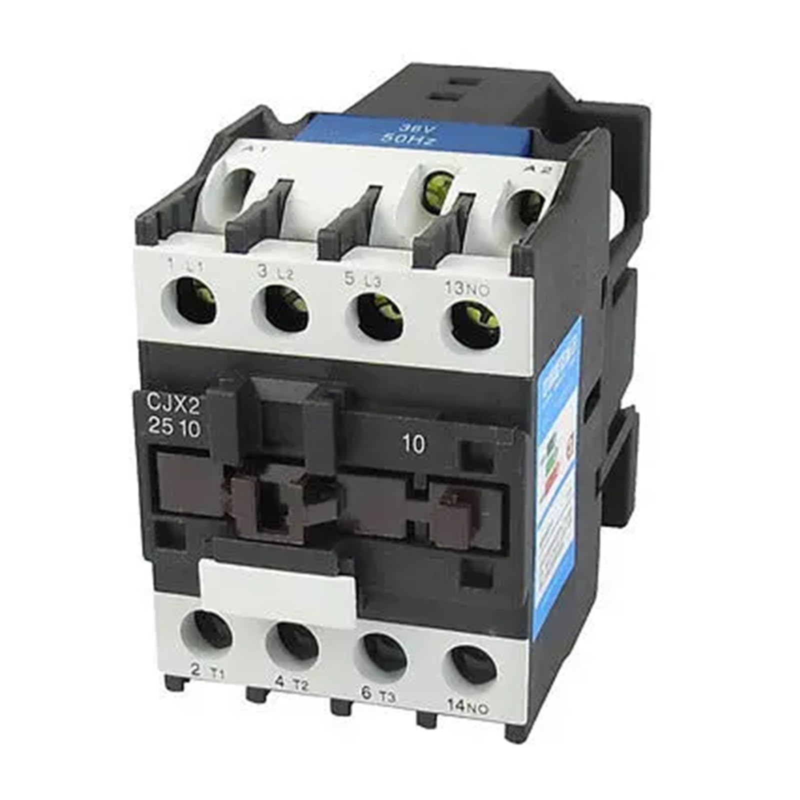 Contacteur triphasé 660V CJX2-2510 robuste pour armoires de distribution