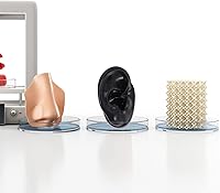 Vista 5 de Artificial Ear Mold Piercing kit for Ears Ear Piercing Tool Human Ear Model Inner Ear Model Fake Ear Display Sample Anatomical Ear silcone molds 3D